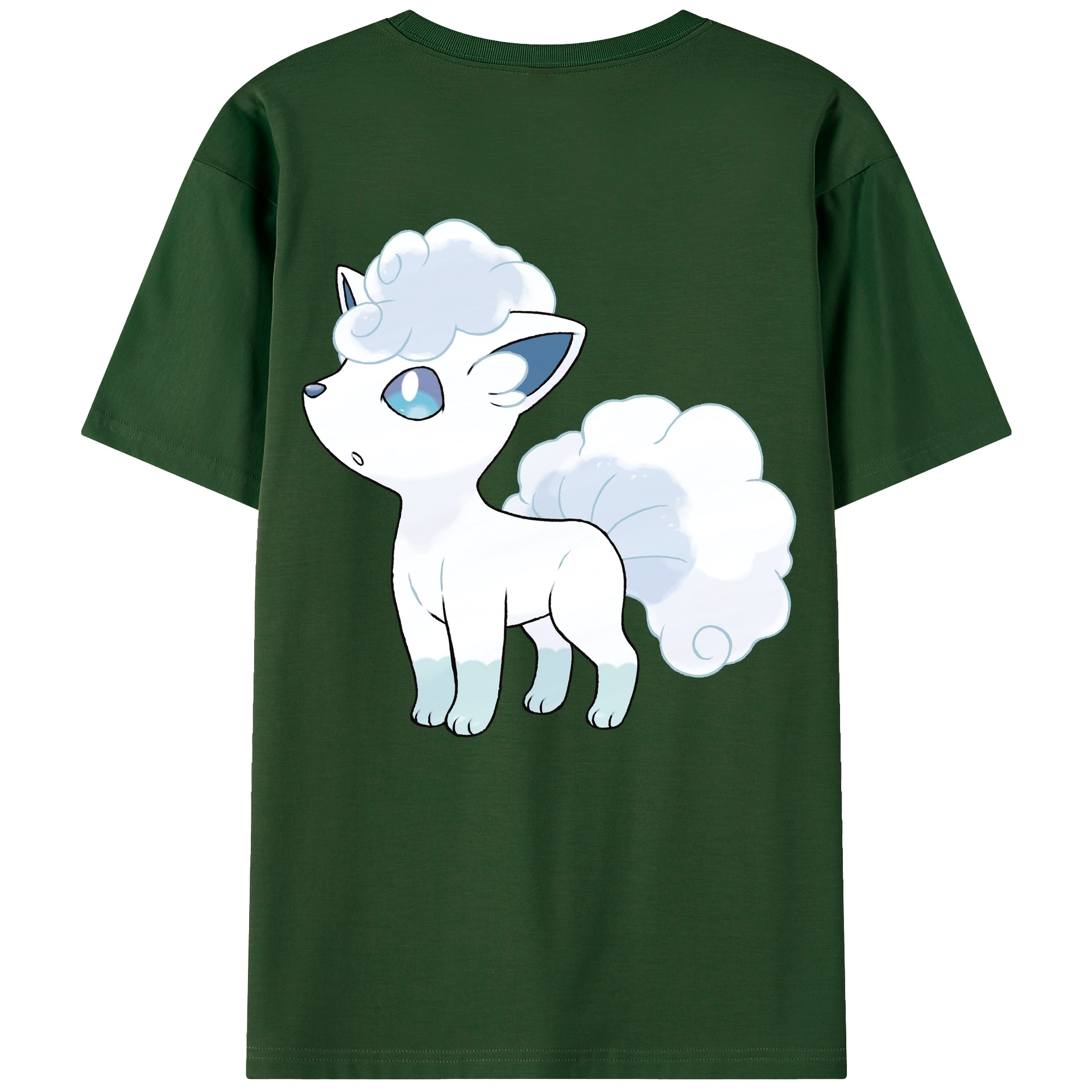 （画像用） ポケットモンスター Pokémon 綿100％半袖Tシャツ（背面プリント）